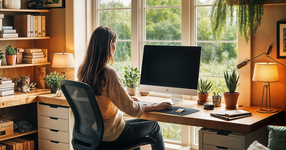 Home Office: decoração de ambientes para quem deseja aumentar a produtividade em casa.