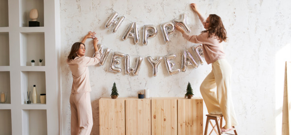 Check out decorating ideas for the New Year at home