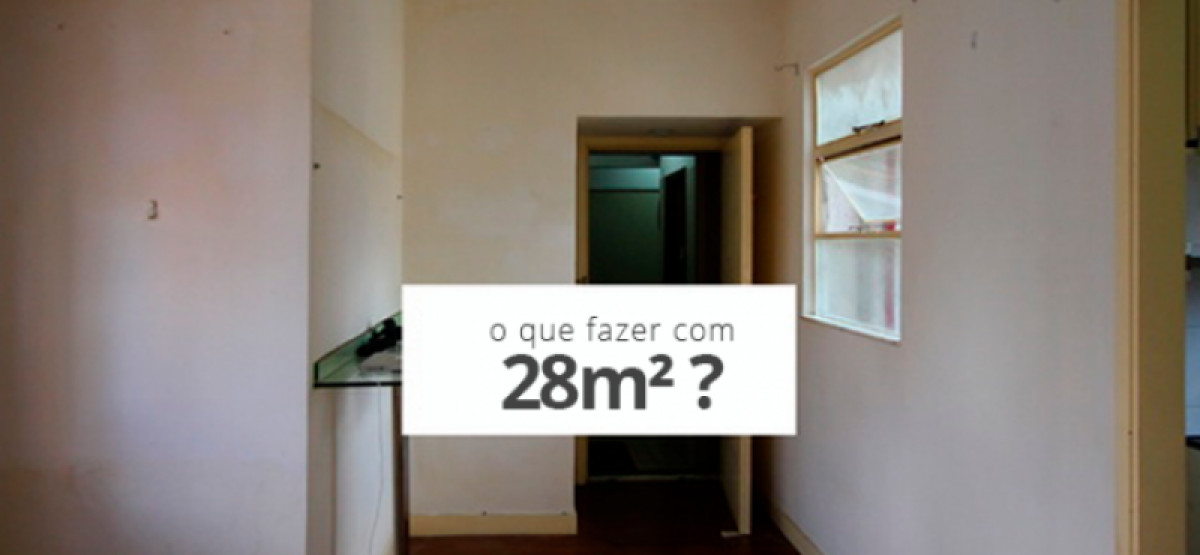 Como é morar em uma apartamento de 28 metros?